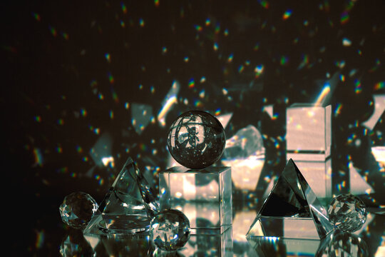 crystal prisms