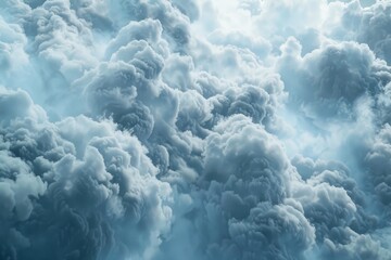 Smoke forming clouds