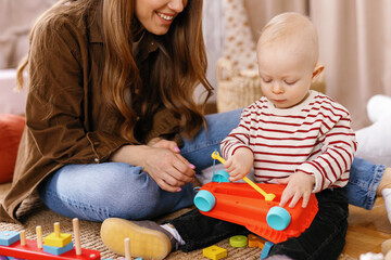 Kid caregiver together plaything interest consider entertainment 