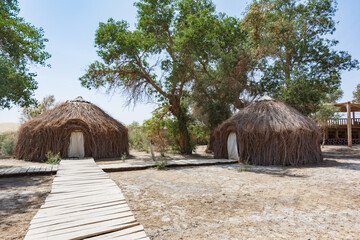 Luobu village in Yuli, Xinjiang, China