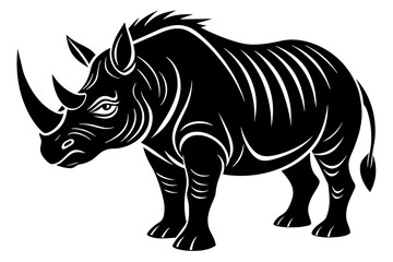 rhinoceros vector illustration