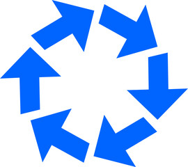 원 사각 삼각 사각 오각 육각 라인 화살표 다이어그램