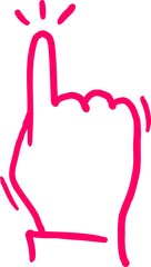 스마트폰 손동작 일러스