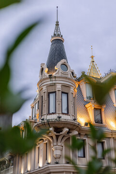 Batumi City during twilight