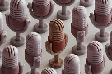 podcast micriphones: standing out