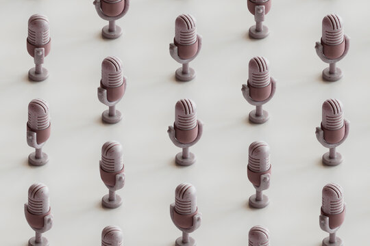 3d pattern of microphones