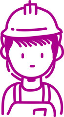 사람 직업 남자 여자 캐릭터 일러스트