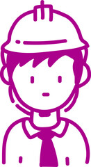 사람 직업 남자 여자 캐릭터 일러스트