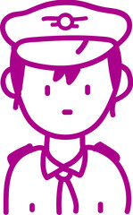 사람 직업 남자 여자 캐릭터 일러스트