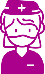 사람 직업 남자 여자 캐릭터 일러스트