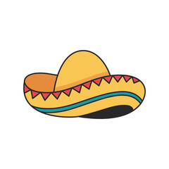 Mexican hat icon