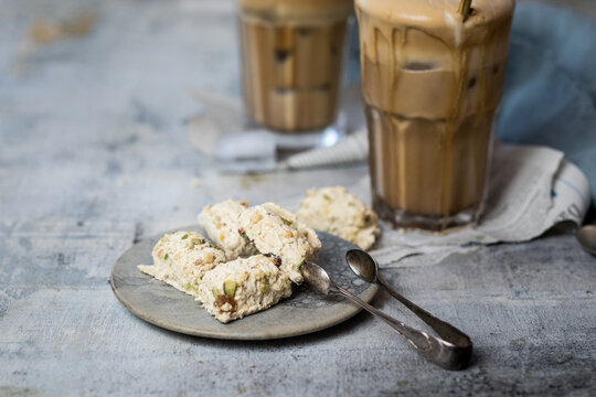 Greek style iced coffee