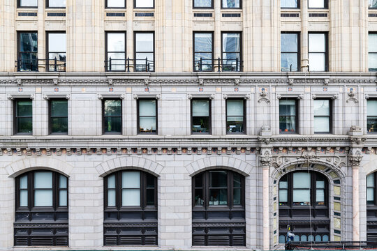 Office building exterior in Manhattan