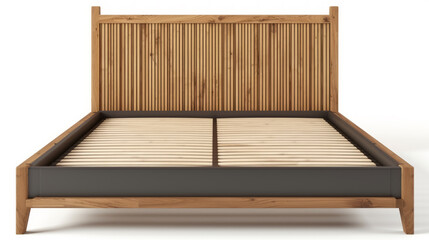Beautiful Bed frame with wooden slatted frame