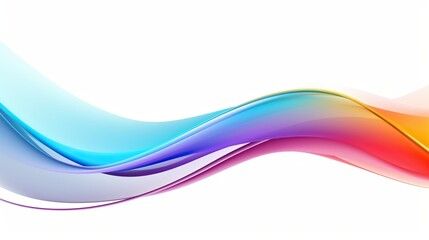 abstract colorful waves background 