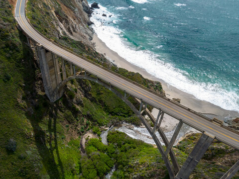 Bixby Bridge at Big Sur, California
