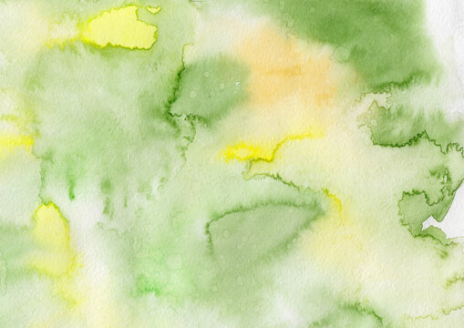 Watercolor abstract illustration