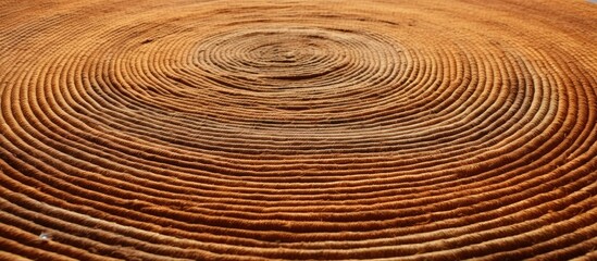 Handmade rustic Jute rug.