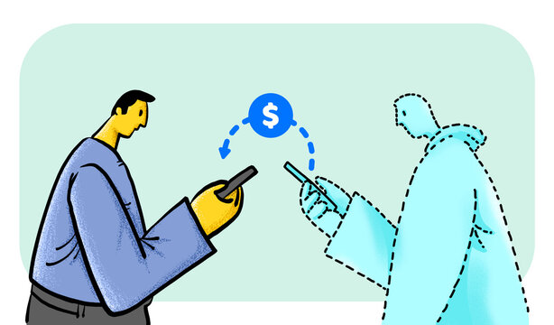 Money receive from someone