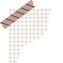 Square Corner Line Tape