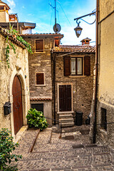 Fototapeta na wymiar Limone Sul Garda, Limone GArdasee