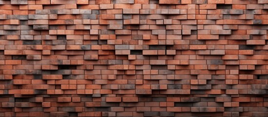 Obraz premium Brick wall design in vertical orientation