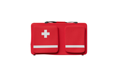 빨간 구급 상자 가방 Red First Aid Kit Bag