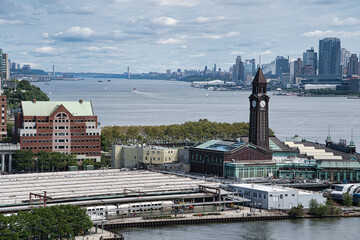 View of new york and hoboken