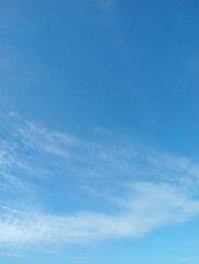 blue sky with clouds