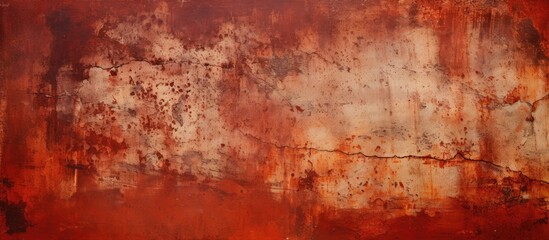 Fototapeta na wymiar Red Rust Background Texture