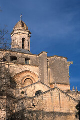 bell tower of cathedral of st Nicola, Sassari, Sardinia, Italy.