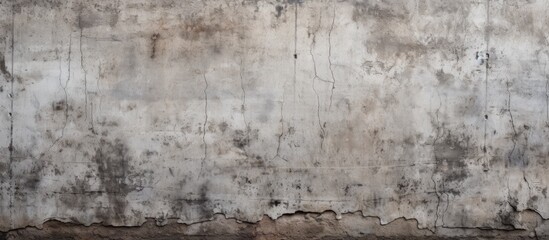 Obraz na płótnie Canvas A portion of an aged concrete wall