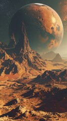 A corporate sustainability report presented as a plan for terraforming and colonizing Mars