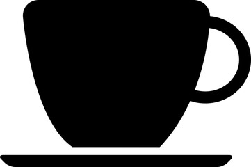 Coffee mug cartoon in icon style