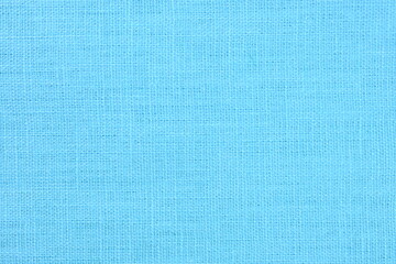 light blue hemp viscose natural fabric cloth color, sackcloth rough texture of textile fashion...