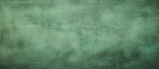 Vintage style green cement wall background for graphic design or wallpaper. Soft concrete floor pattern in retro concept.