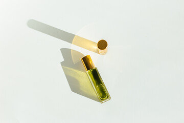 roller bottle of essential oil perfume