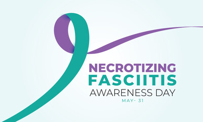 Necrotizing Fasciitis Awareness day. background, banner, card, poster, template. Vector illustration.