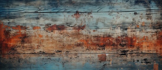 Abstract distressed wooden surface. - obrazy, fototapety, plakaty