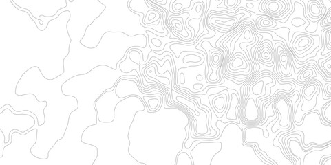 Fototapeta na wymiar Topographic contour map. similar cartography illustration. Topographic map pattern background vector. Abstract mountain terrain map background with abstract shape line texture.