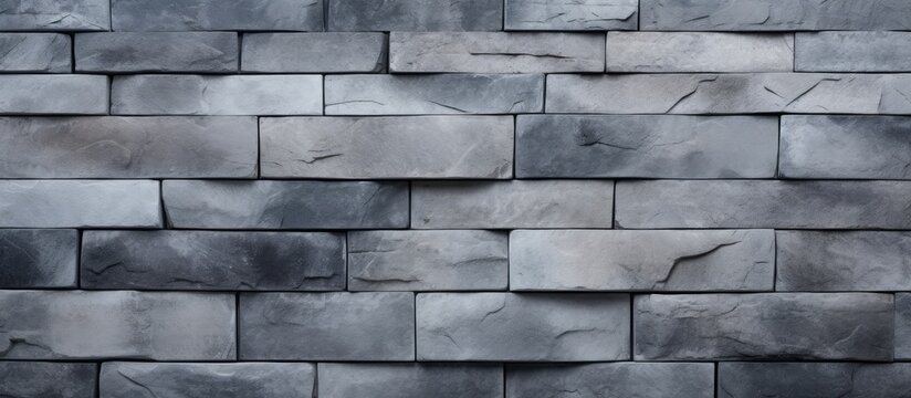 Fototapeta Background of grey bricks. 
