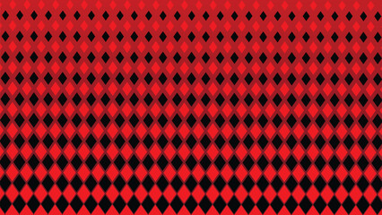 Red geometric pattern background vector image for backdrop or fashion style