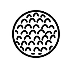 Sports Balls Line Vector Icon