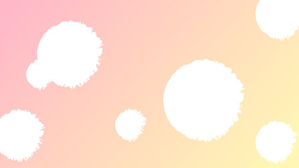 水玉のグラデーション背景