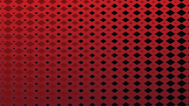 Red geometric pattern background vector image for backdrop or fashion style