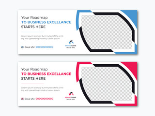 	
Creative and modern Abstract Minimalist and simple Facebook Cover design Template