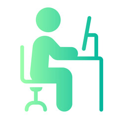 working Gradient icon