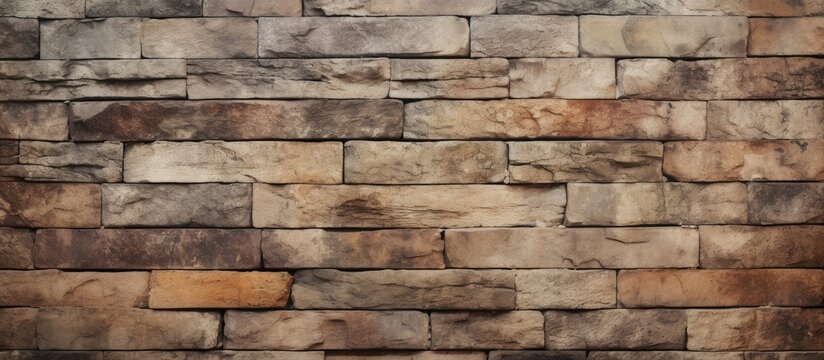 Aged retro stone wall with a grunge look.