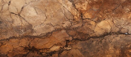 Brown marble texture featuring a natural pattern