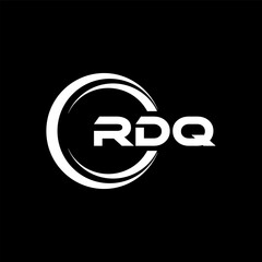 RDQ Logo Design, Inspiration for a Unique Identity. Modern Elegance and Creative Design. Watermark Your Success with the Striking this Logo.